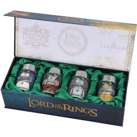 Nemesis Now Ringenes Herre Hobbit snapseglas 4 stk