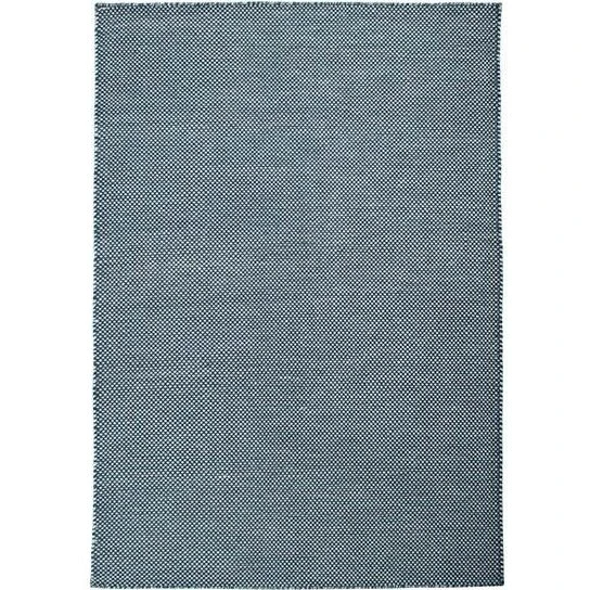 HC Tæpper Bali - 80% uld/20% bomuld, blå 140x200 cm