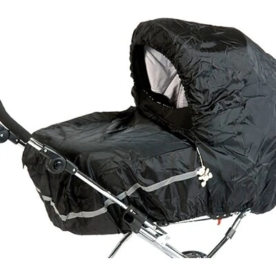BabyTrold Regnslag Combi Sort (duo/combi 80–90 cm)