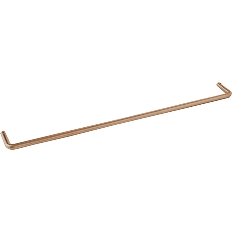D Line håndklædestang 65 cm – børstet kobber