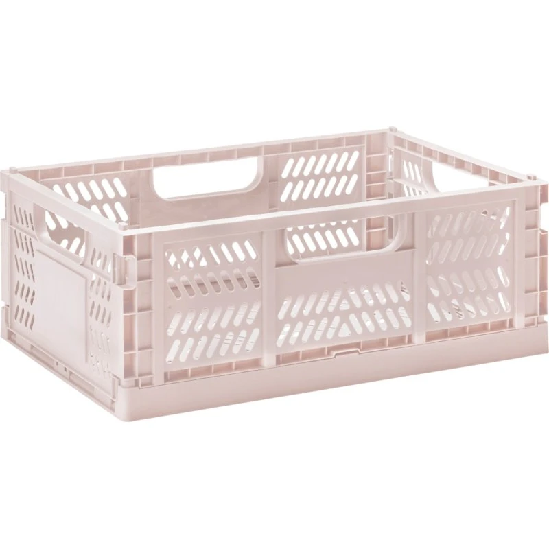 3 Sprouts Modern Foldbar Kasse - Stor, Pink