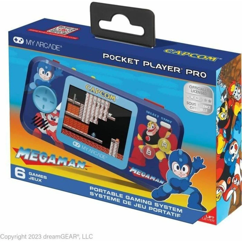 My Arcade Mega Man Pocket Player Pro (blå)