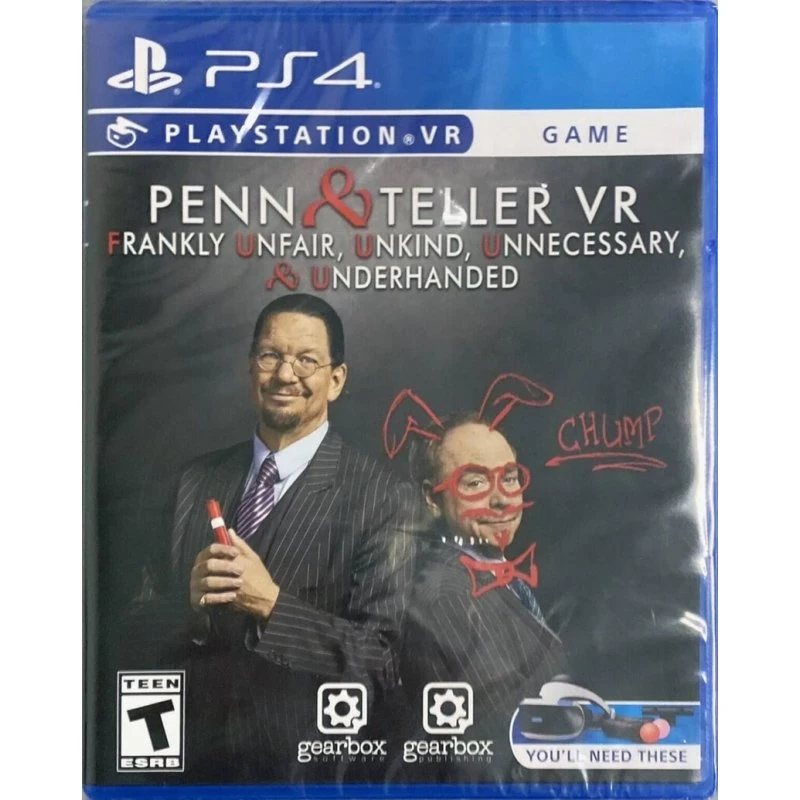 Penn & Teller VR: Frankly Unfair (PS4/PSVR)