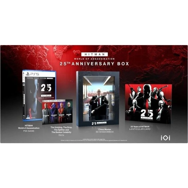Hitman: World of Assassination 25th Anniversary Box – PS5