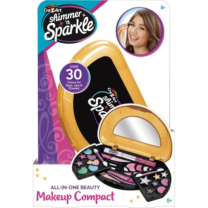 Shimmer N Sparkle All-in-One Beauty Compact – 30+ farver
