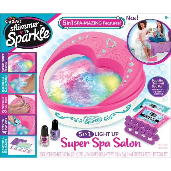 Shimmer n Sparkle 5-i-1 Light Up Spa Salon