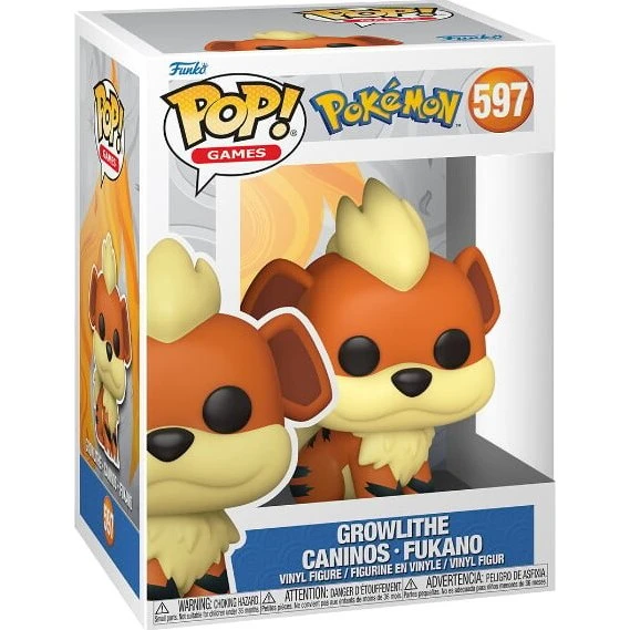 Funko Pop! Growlithe (Games 597) - Figur