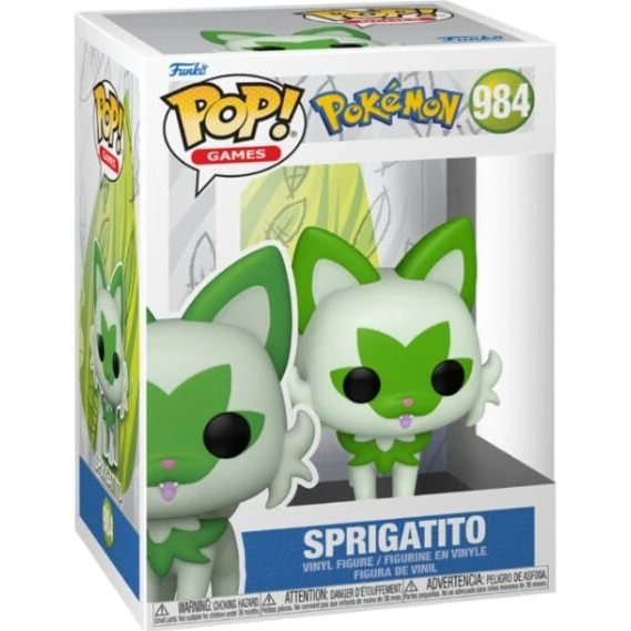 Funko POP! Pokémon Sprigatito - Vinylfigur (nr. 984)
