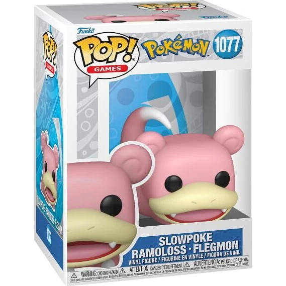 Funko Pop! 1077 Slowpoke POP Vinyl Pokémon-figur