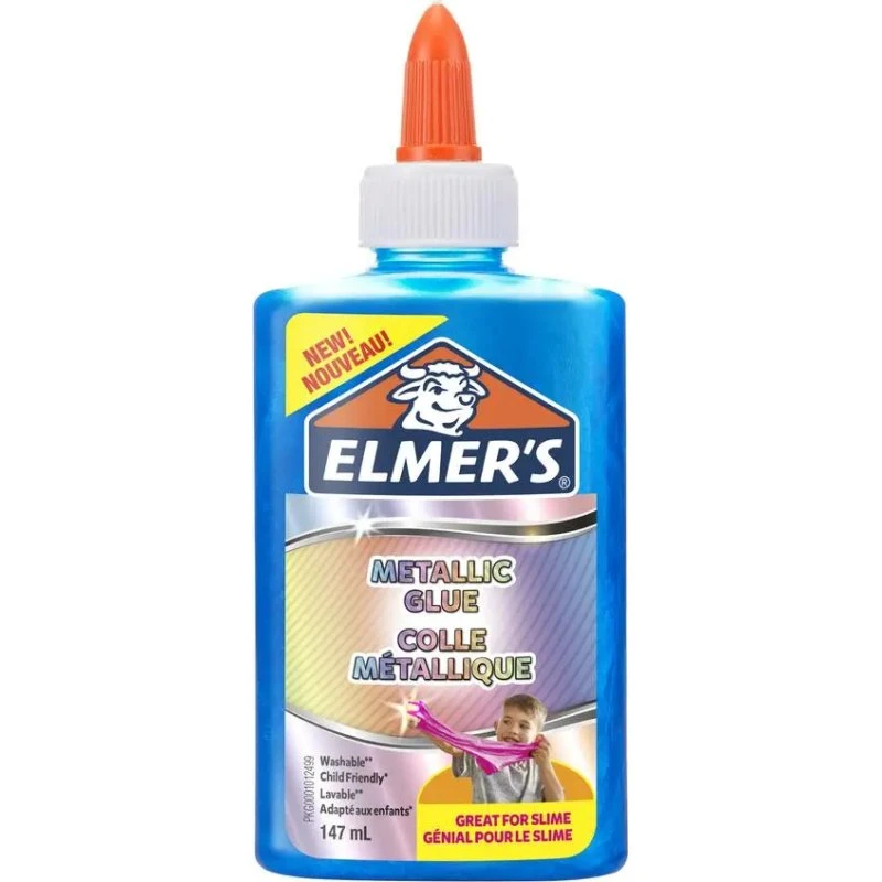 Elmer's Metallic PVA-lim blå 147 ml