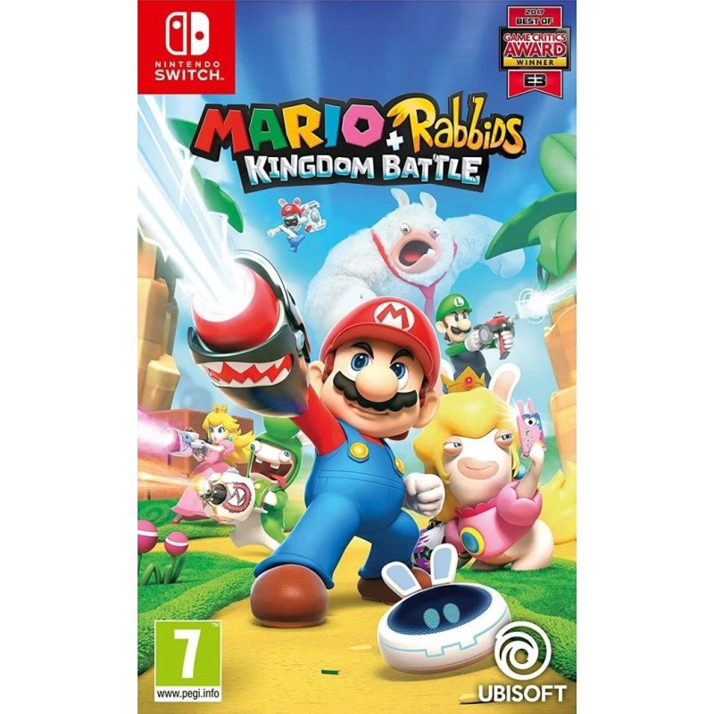 Nintendo Mario + Rabbids: Kingdom Battle - Nintendo Switch (brugt)