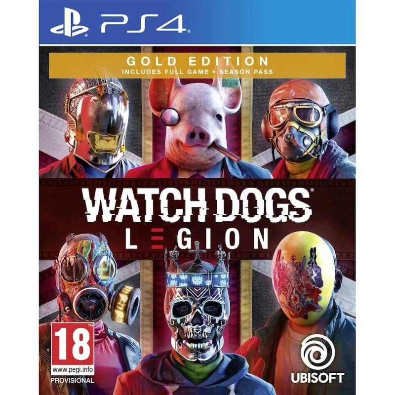 Ubisoft Watch Dogs: Legion (Gold Edition) - PS4