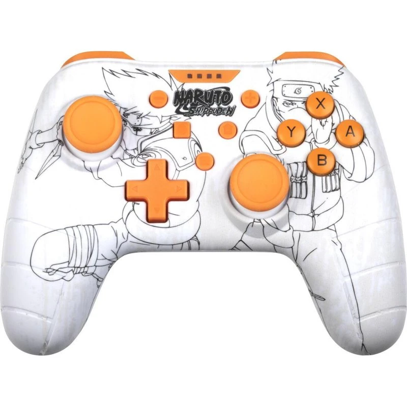 Konix Naruto kablet gamepad til Switch/PC, hvid (3 m)