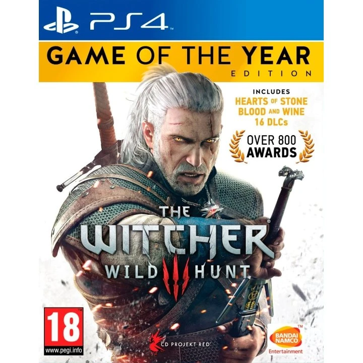 Bandai Namco The Witcher III: Wild Hunt GOTY - PS4