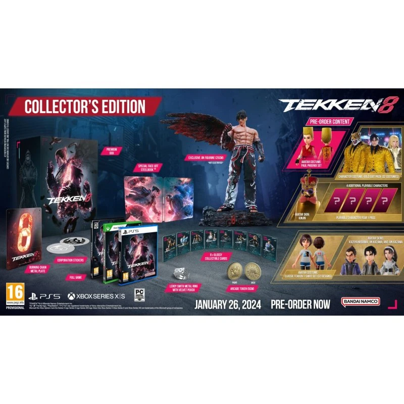 Bandai Namco TEKKEN 8 Collector's Edition – PC