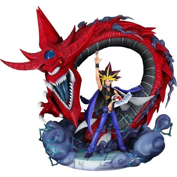 Plastoy Yami Yugi & Slifer - Yu-Gi-Oh! Statue