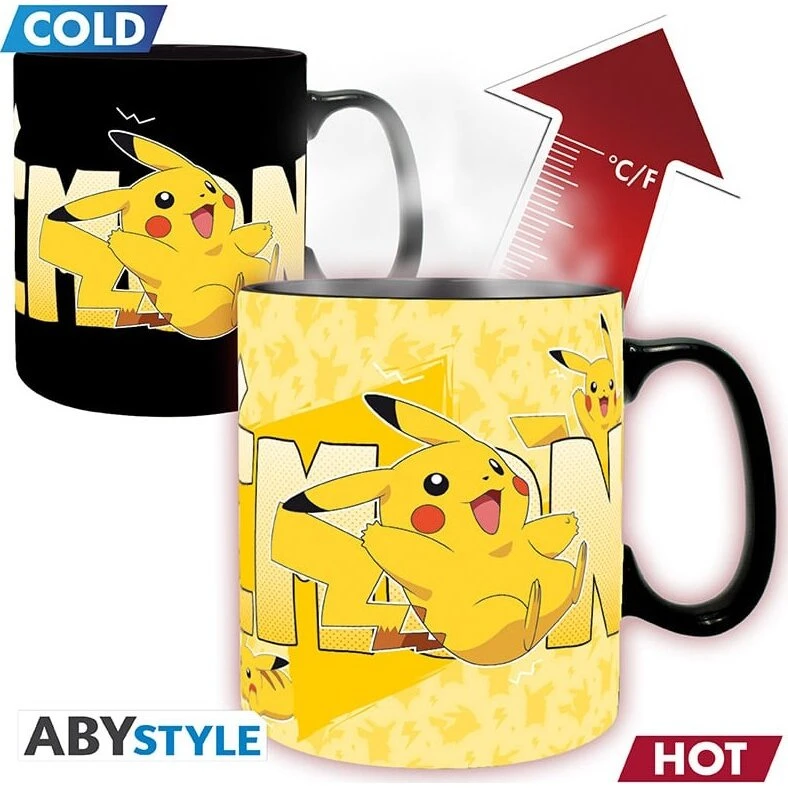 ABYstyle Pokémon varmeskiftende krus Pikachu 460 ml
