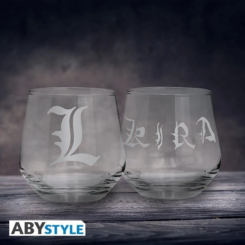 ABYstyle Death Note 2-glas sæt – Kira & L