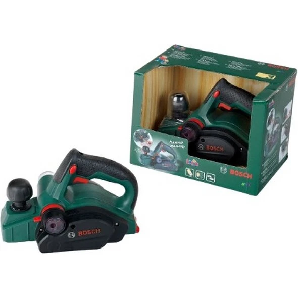 Bosch Legetøjs Høvl m. lyd og lys, grøn 23x16x15 cm