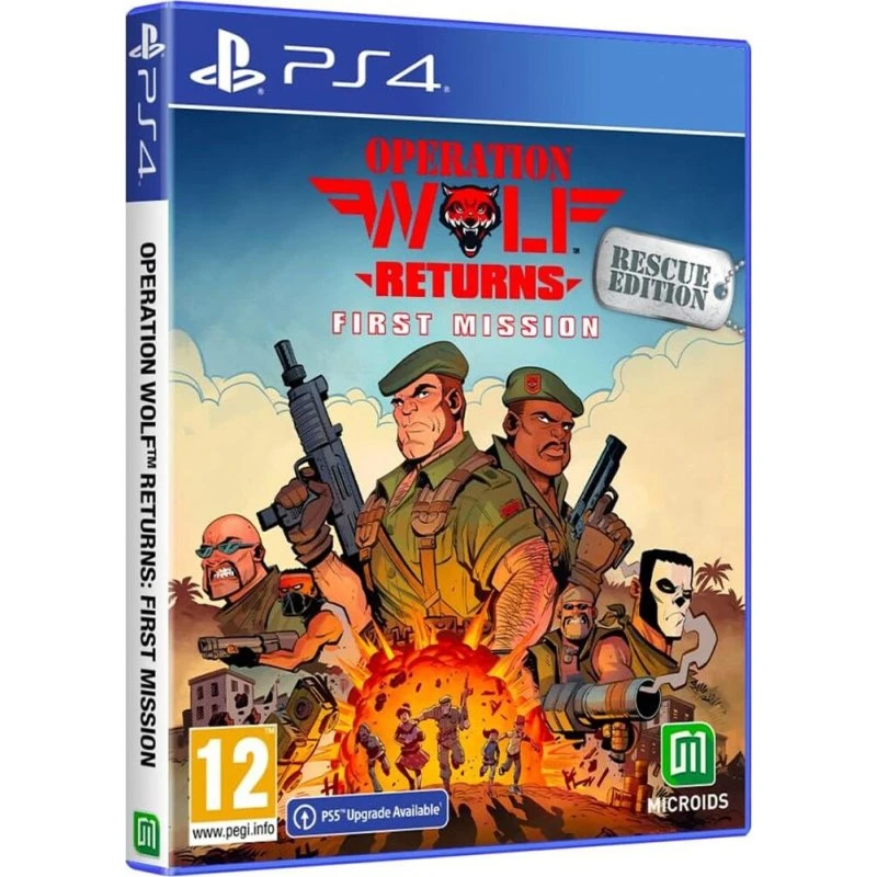 Operation Wolf Returns: First Mission – PS4 (Rescue Edition)