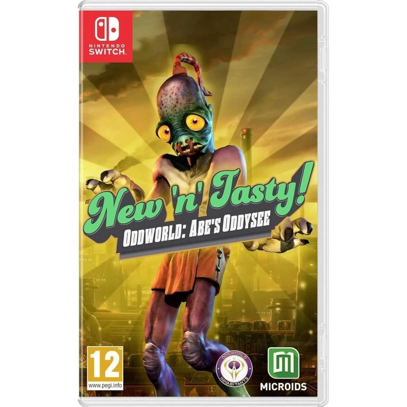 Oddworld: New 'n' Tasty – Nintendo Switch (kode i boks)
