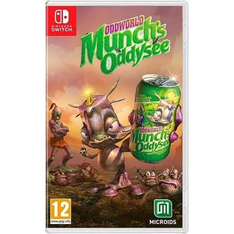 Oddworld: Munch's Oddysee – Nintendo Switch (Kode i boks)
