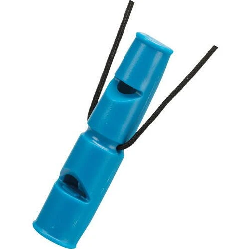 Trixie Dobbelt-tonefløjte 7,5 cm, assorterede farver