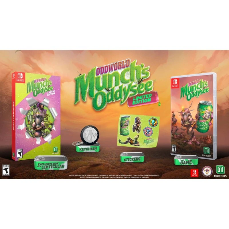 Oddworld: Munch's Oddysee - Limited Edition (Nintendo Switch)