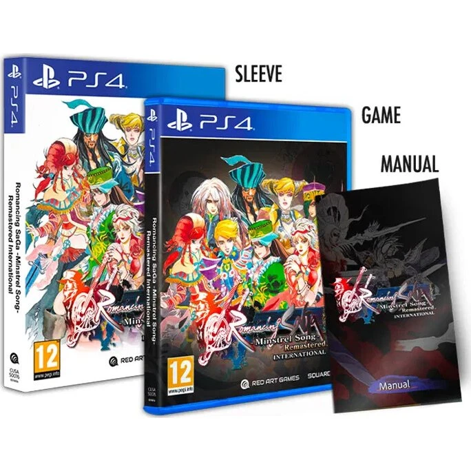 Romancing SaGa -Minstrel Song- Remastered International (PS4)