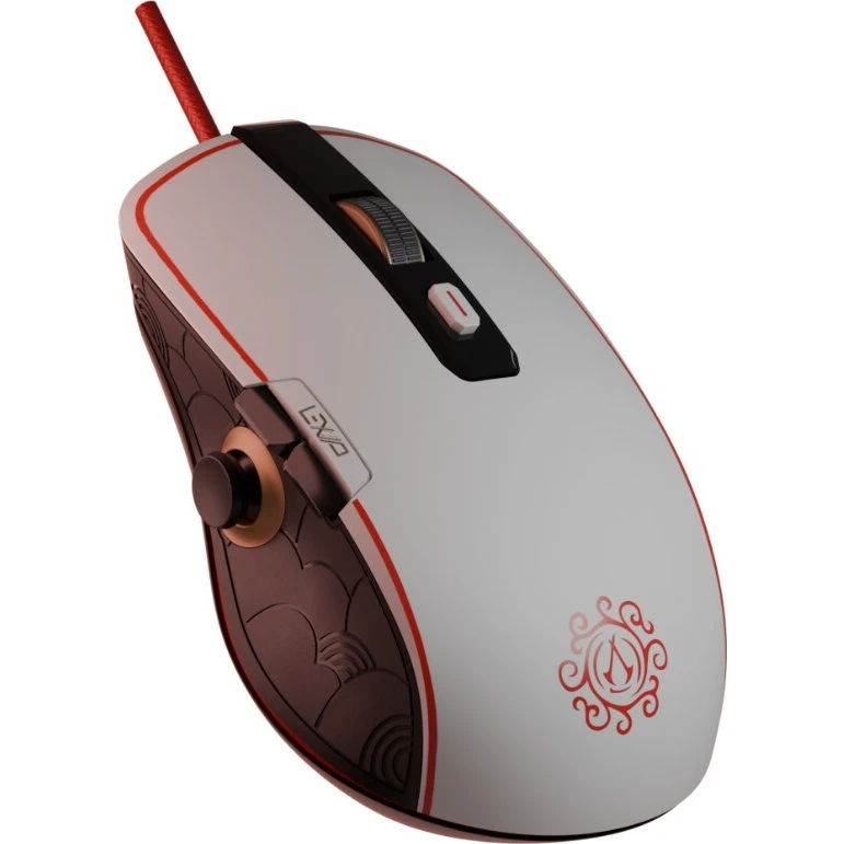 Lexip X Ubisoft Assassin's Creed Shadows – Kablet optisk gamingmus