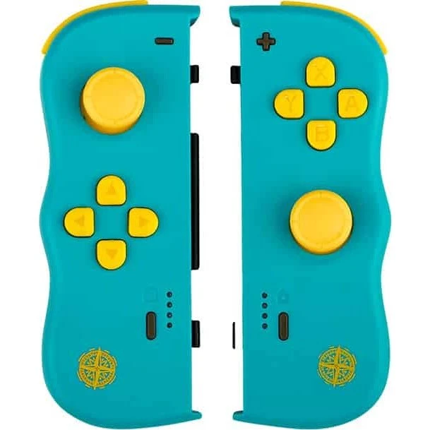 Steelplay Adventure TwinPads trådløs Switch-controller, blå/gul
