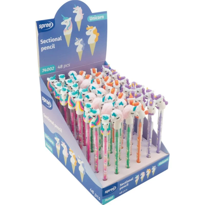 Spree Stiftblyant med enhjørner - 1 stk