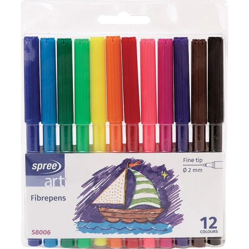 Spree Tusser 2 mm, 12 stk.