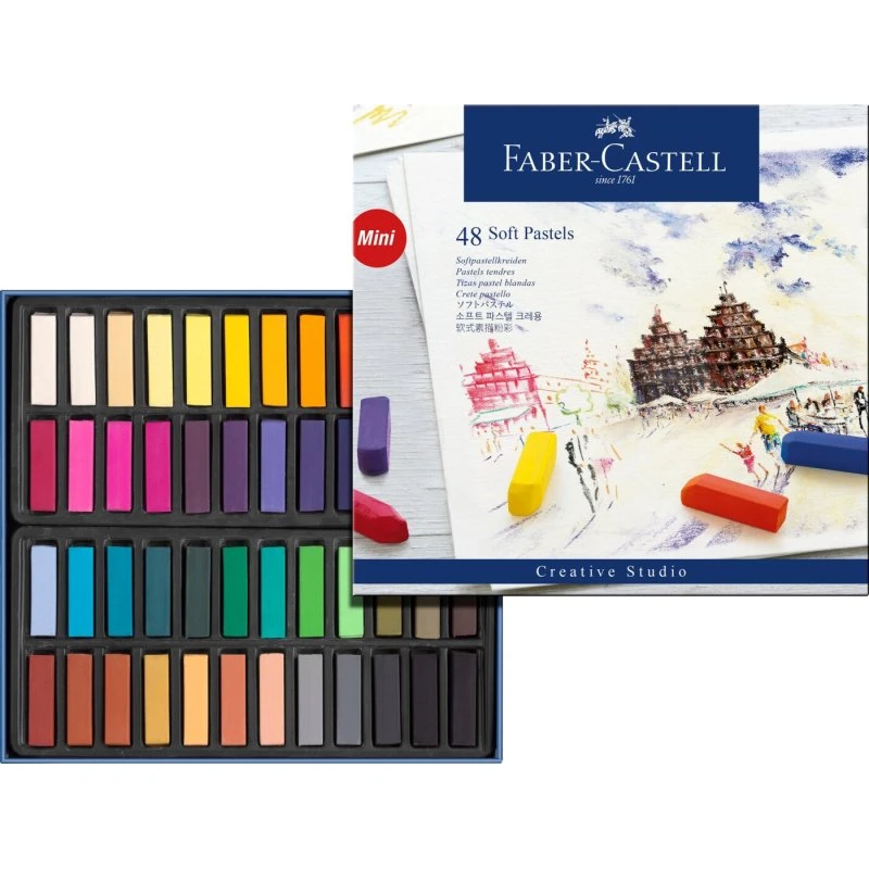 Faber-Castell Bløde Pastelkridt 48 stk.