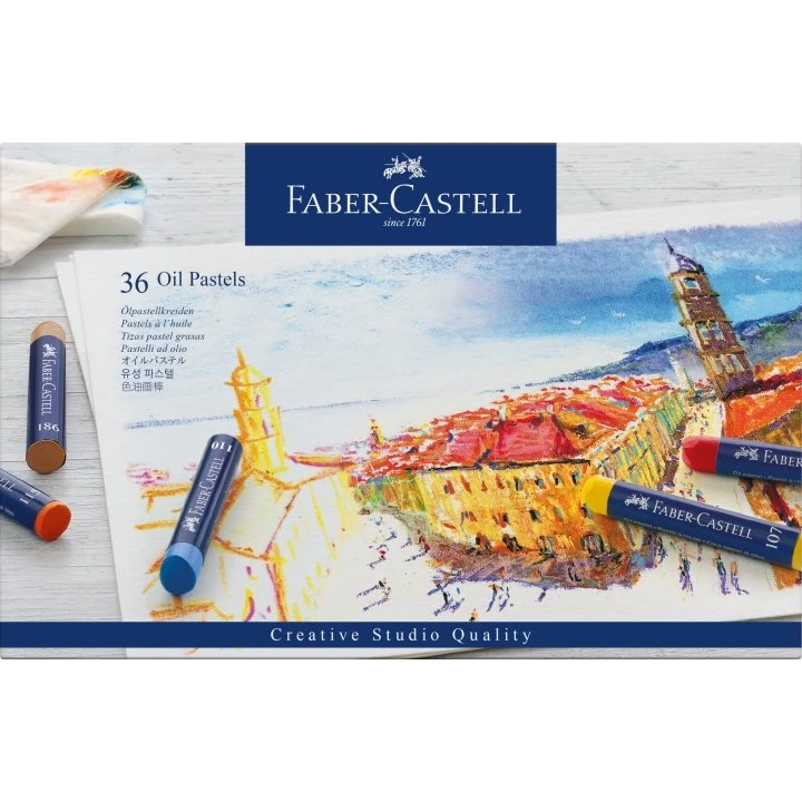 Faber-Castell Oliepastelkridt Studio Quality, 36 stk