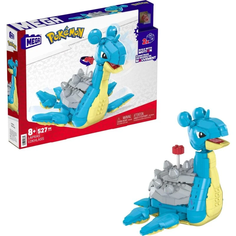 MEGA Construx Pokémon Lapras, 529 dele, 19 cm