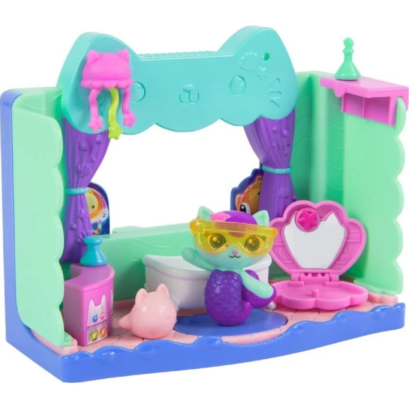 Gabbys Dollhouse MerCat Badeværelse - 10 dele