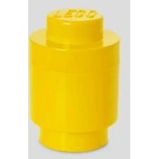Room Copenhagen LEGO Storage Brick 1 Round, gul (RC40301732)