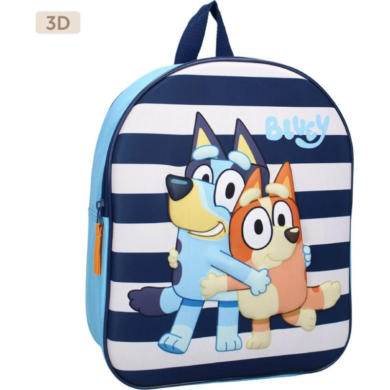 Vadobag Bluey 3D-rygsæk Oh Happy Days - lyseblå