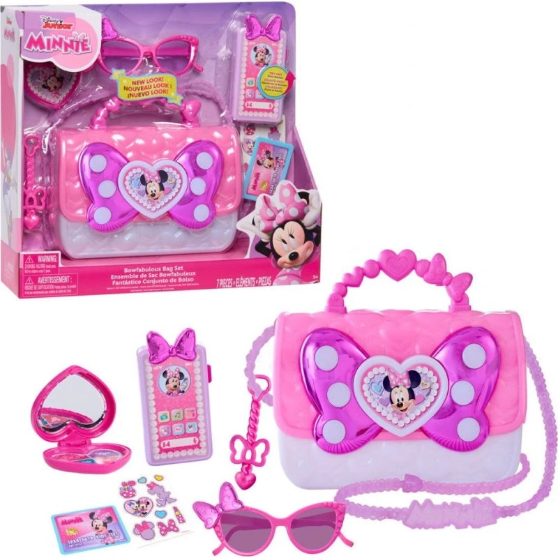 Disney Junior Minnie BowFabulous taskesæt - Minnie taske med tilbehør