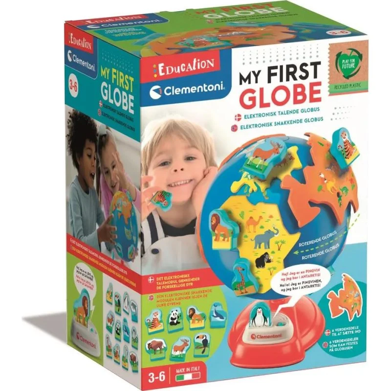Clementoni Min Første Globus – Interaktiv elektronisk (3+)
