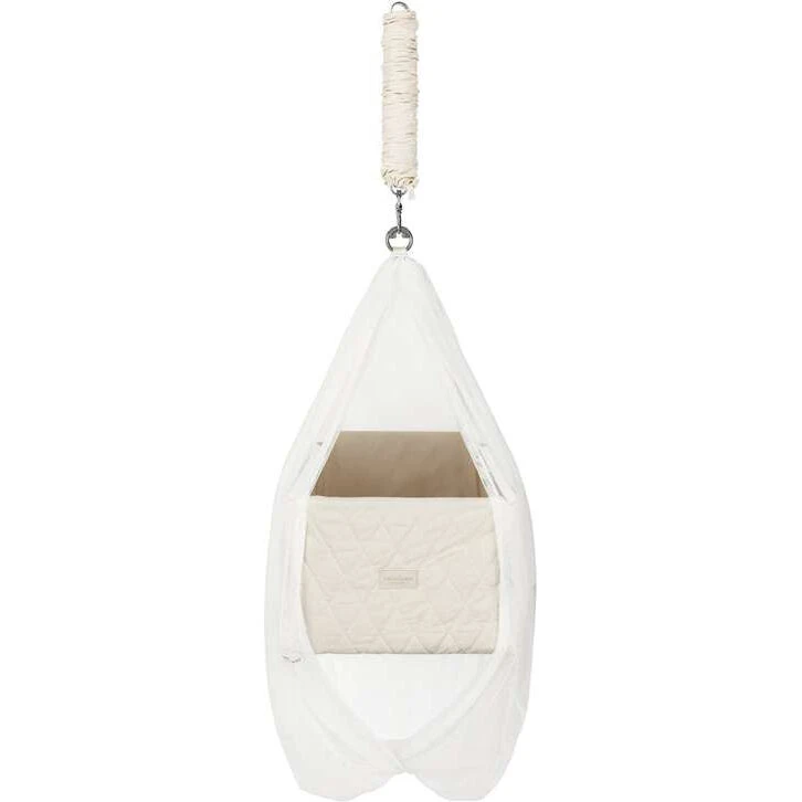 Moonboon Myggenet til vugge og tvillingeslyngevugge, hvid