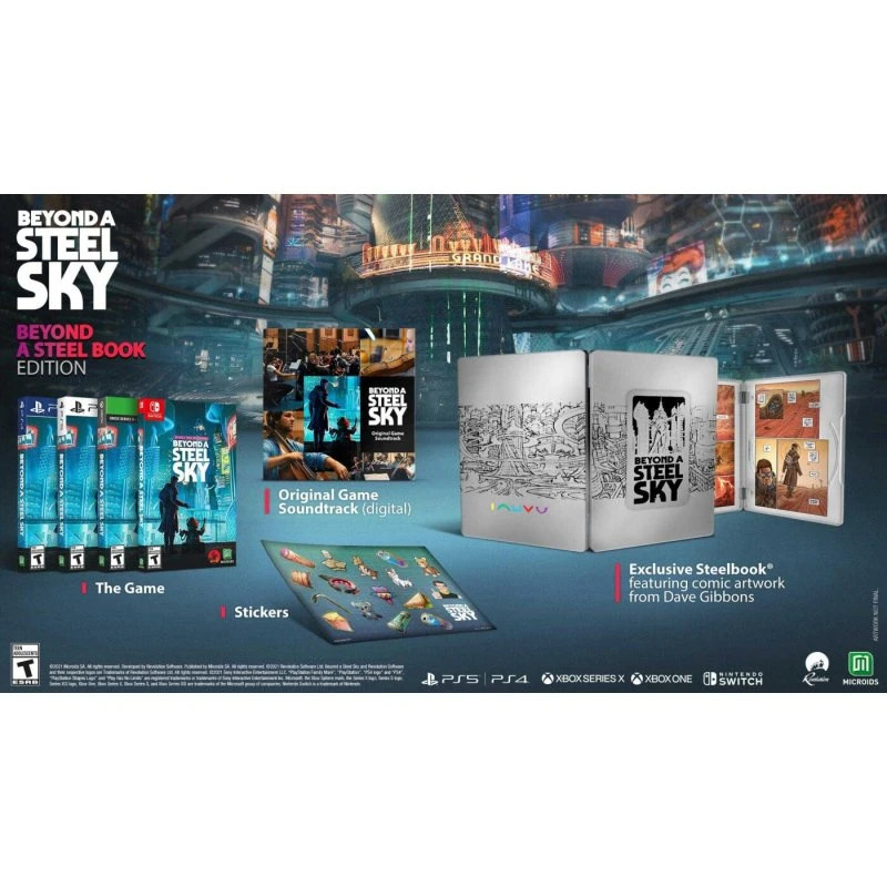PlayStation 4 Beyond: A Steel Sky – Steelbook Edition