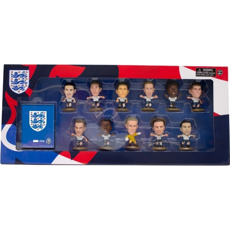 Soccerstarz England Team Pack - 11 figurer (2024)