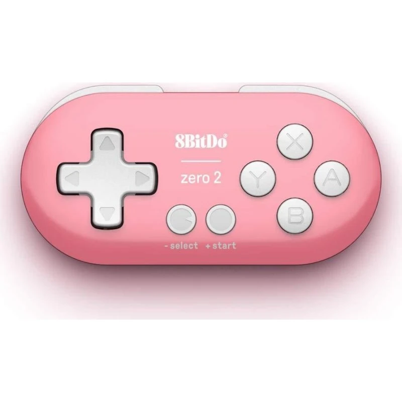 8BitDo Zero 2 Pink Edition – Trådløs mini-controller
