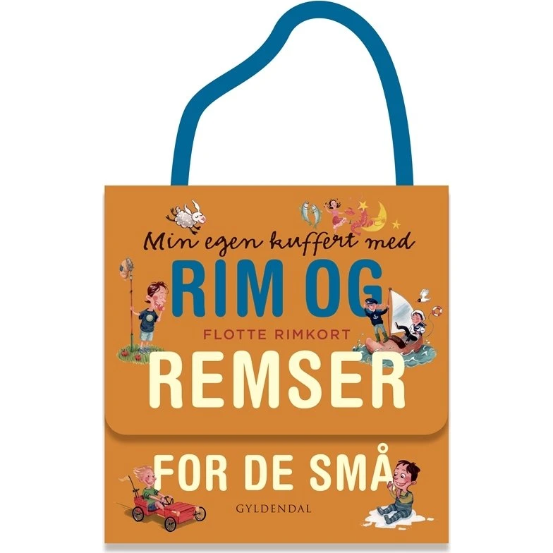 Min egen kuffert med rim og remser for de små