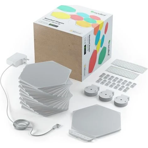 Nanoleaf Shapes Hexagons Starter Kit - 15 paneler
