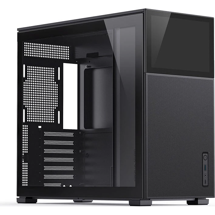 Jonsbo D41 Mesh Screen Miditower (8" LCD, sort)