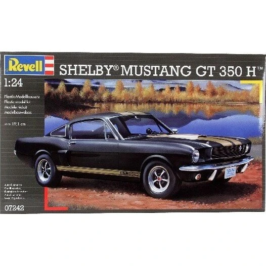 Revell Shelby Mustang GT 350 H byggesæt 1:24, sort