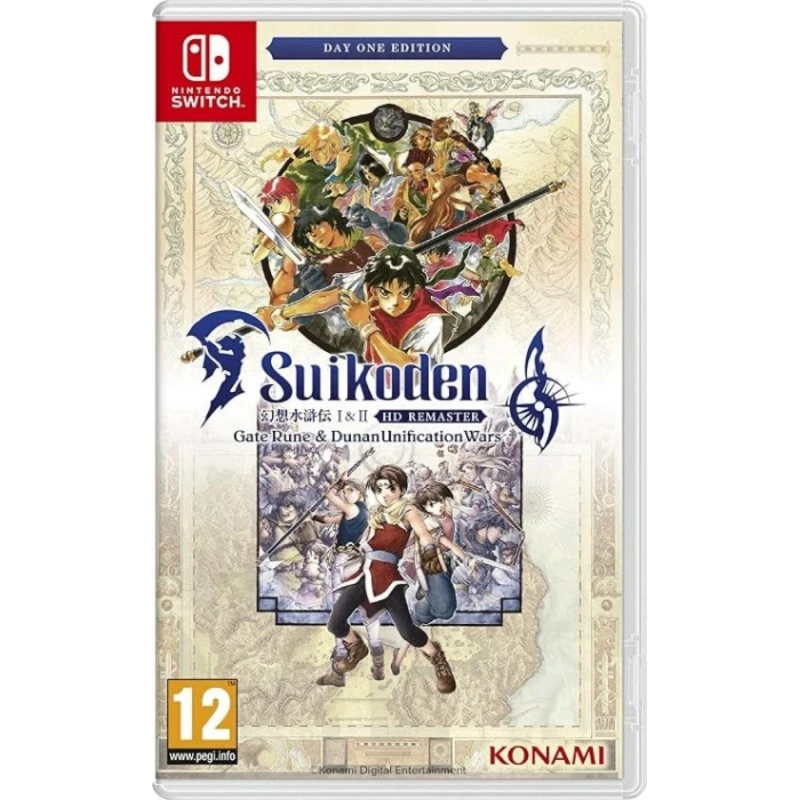 Konami Suikoden I & II HD Remaster (Day One Edition) – Nintendo Switch